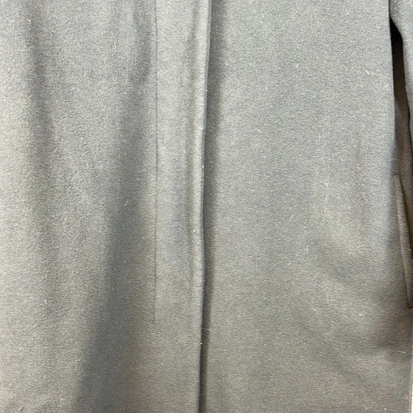 French Connection Women's Black Long Sleeve Long Coat Size 12 - Picture 4 of 5